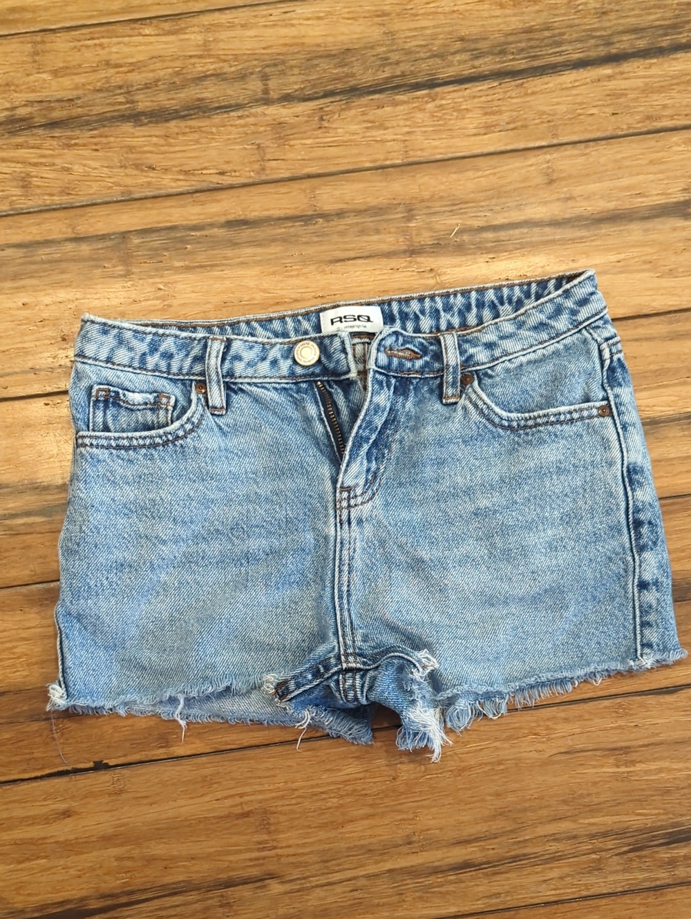 Girls RSQ Light Blue Denim Shorts